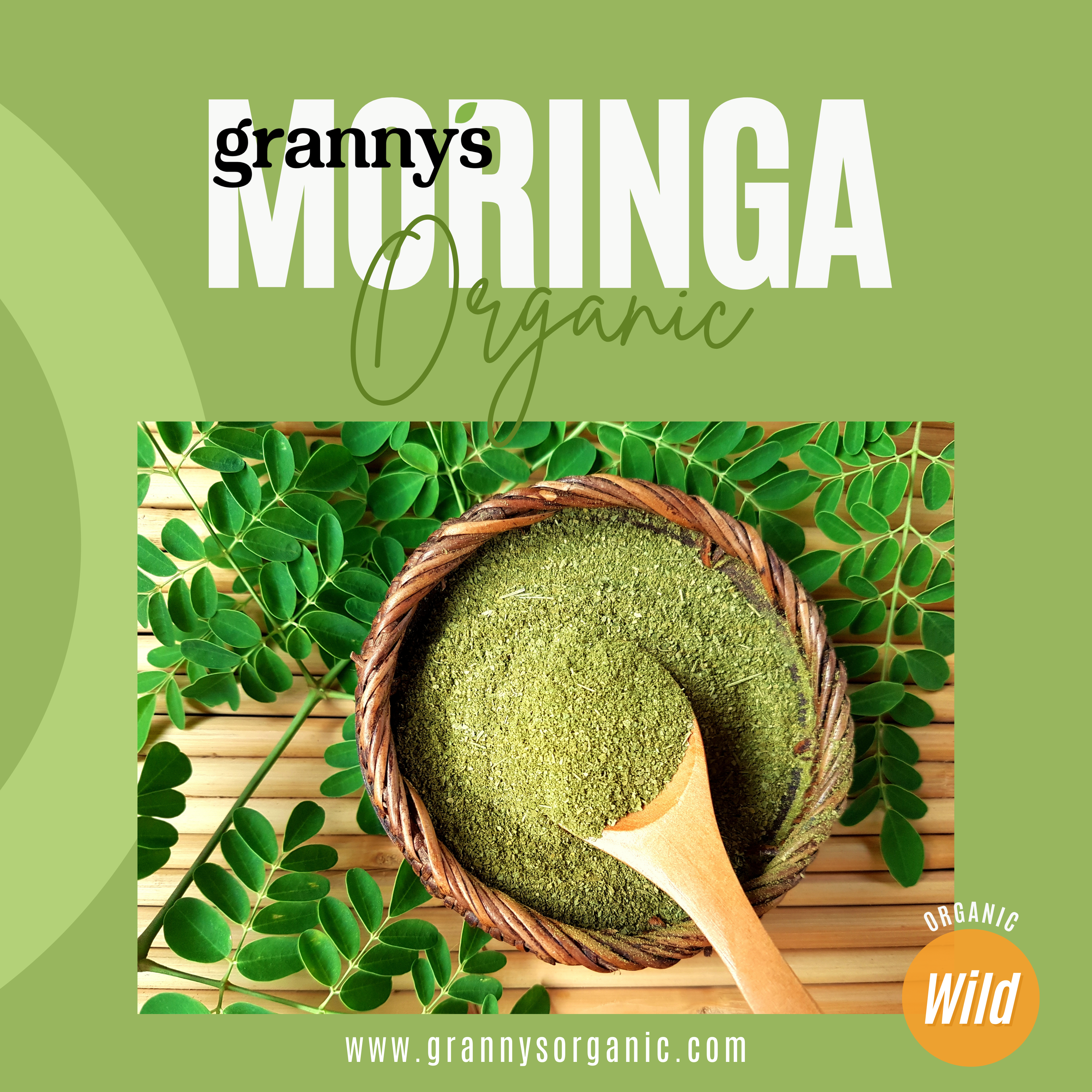 Granny's Wild Moringa Powder